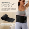 thumbnail image 6 of Lifepro Red Light Therapy Belt – Infrared Light Pad for Back, Muscle Relaxation, Circulation & Post-Workout Recovery - Black, 6 of 8