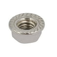 thumbnail image 3 of 8pcs 3/8"-16 UNC Thread 304 Stainless Steel Hex Serrated Flange Nut Fastener, 3 of 4