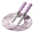 thumbnail image 1 of serony Adjustable Steel Jump Rope Beaded Heavy Skipping Rope for Kids Women Men Fitness, 1 of 9