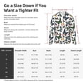 thumbnail image 5 of Lsque Watercolor Butterflies UPF 50+ Lightweight Sun Protection Men's Women's Long Sleeve Shirt, Hoodie Performance -Small, 5 of 9