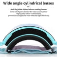 thumbnail image 4 of Cylindrical Double Layer Ski Goggles Comfortable Windproof Snow Goggles For Skiing Snowmobiling, 4 of 5