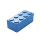 thumbnail image 1 of Caja de almacenamiento, caja de almacenamiento, caja de plástico para espacios con bloques de construcción, caja con formas para mejorar tu experiencia, 1 of 2