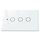 thumbnail image 1 of Advancent Interruptor de luz inteligente Tuya, cuenta regresiva, interruptores de lámpara de Control remoto para teléfono móvil, controlador de sala de Electrodomésticos Blanco 3 elementos Advancent HA011723-03, 1 of 6