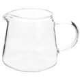 thumbnail image 1 of Jarra de leche de vidrio, sencilla, resistente al calor, de vidrio transparente, para café o crema., 1 of 7