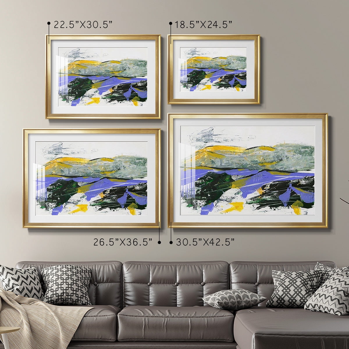 Silent Mountain IV Premium Framed Print - Ready to Hang