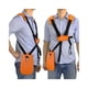 thumbnail image 3 of Arnés para desbrozadora - Correa de hombro doble - Arnés para recortadora - para desbrozadora, motosierra y cortadora de césped compatible con desbrozadoras de la serie FS, km, naranja, 3 of 5