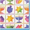 Hanukkah Symbols Beverage Napkins, 24ct