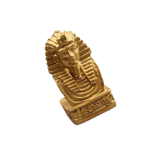 Vintage Egypt Queen Statue Artware Collectible Table Centerpiece Craft