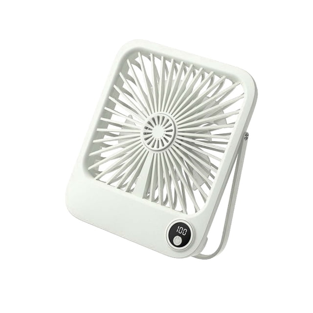 Boovnll Desk Fan, Adjustable High Speed USB Rechargeable Table Fan Lightweight Compact Quiet Small Fan for Home, Bedroom, Office, Travel, Camping, RVs, Summer Gift, Mini Fan - Fan