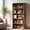 Brown, variant on 5-Tier Bookcase, 53 Inch Industrial Storage Wall Shelf, Display Shelf for Living room, Bedroom, White