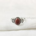 thumbnail image 2 of Natural Sunstone Ring, Fire Sunstone Gemstone Ring, Tiny Bohemian Ring, 925 Sterling Silver, Designer Womens Ring, Christmas Thanksgiving, Handmade Statement Jewelry, Natural Sunstone, 2 of 8