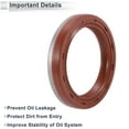 thumbnail image 4 of Sello de aceite del cigüeñal delantero para Chevrolet Aveo 2008-2017 No.24447223 Sello principal de motor de caucho nitrilo 1 Pc, 4 of 6