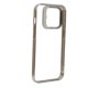 thumbnail image 1 of Funda magnética para teléfono, delgada, a prueba de golpes, con protector de lente de cámara, soporte, funda protectora rígida de PC de alta transparencia, color plateado para iPhone 14, 1 of 5