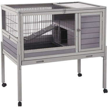 Kaytee Rabbit Hutch 2-Story 48 Inches - Walmart.com