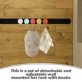 thumbnail image 3 of OULII 1Jgo Organizador De Pared Para Gorras Con Gancho Flexible Y Materiales Duraderos, 3 of 7