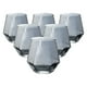 thumbnail image 1 of Set de 6 Vasos de Cristal Hexagonales Humo 370 ml, 1 of 2