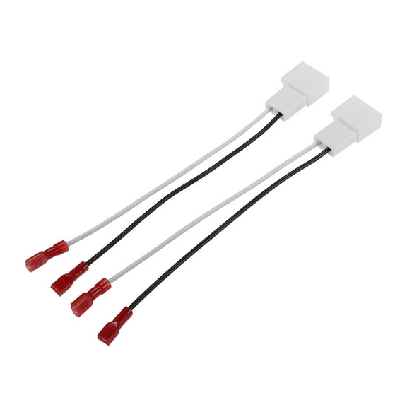 Unique Bargains Auto Car Speaker Adapter Replacement for Toyota Durable Speaker Harness 2 Pcs
