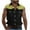 Yellow, variant on YFNNUP Mens Sleeveless Shirts 2025 Fashion Color Block Button Down Tank Tops Summer Collared Western Tops with Pockets