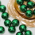 thumbnail image 2 of Northlight 32ct Shatterproof Shiny Christmas Ball Tree Ornament Set 3.25" - Green, 2 of 3