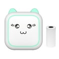 thumbnail image 1 of Imprimante de Poche Mini C25 Ultra Compacte (2 Pouces, 58 mm) - Impression Thermique 200 Dpi pour Notes, Images, Pages Web et Plus - Batterie Rechargeable Intégrée - Offerte en Vert avec 1 Rouleau de Thermique, 1 of 6