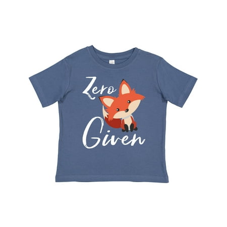 

Inktastic Zero Fox Given Gift Toddler Boy or Toddler Girl T-Shirt