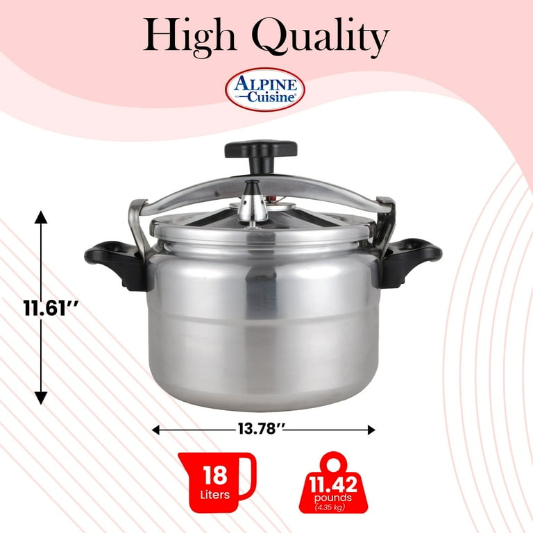 Aluminum 32 cm 18 LT. PRESSURE COOKER Walmart