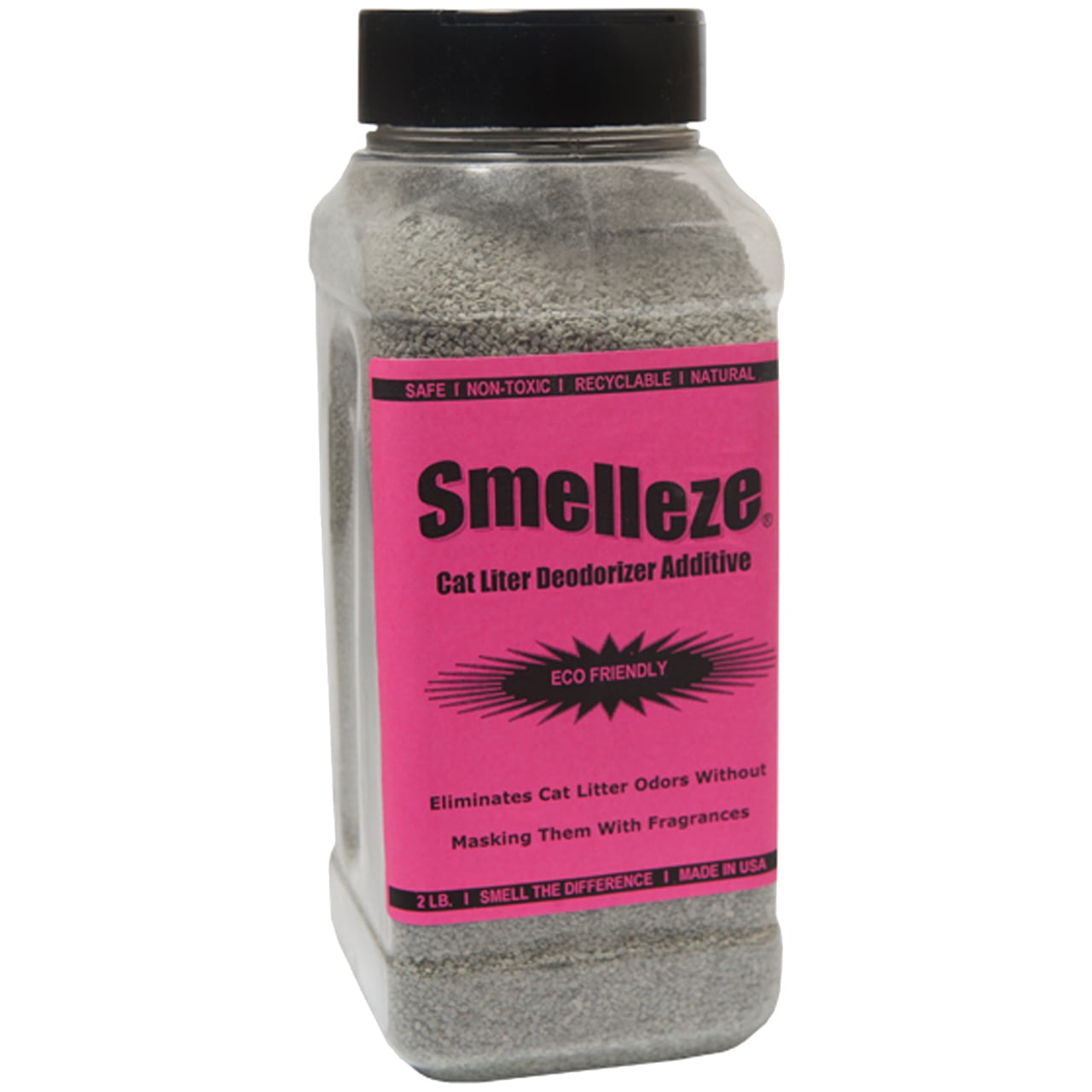 SMELLEZE Eco Cat Litter Odor Removal Additive 50 lb. Granules Get Poop