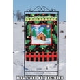 thumbnail image 4 of Toland Home Garden Cozy Cabin Rustic Winter Flag Double Sided 28x40 Inch, 4 of 5