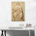 thumbnail image 2 of ARTCANVAS Seated Virgin Towards 1555 Canvas Art Print by Juan de Juanes - Size: 26" x 18" (1.50" Deep), 2 of 9