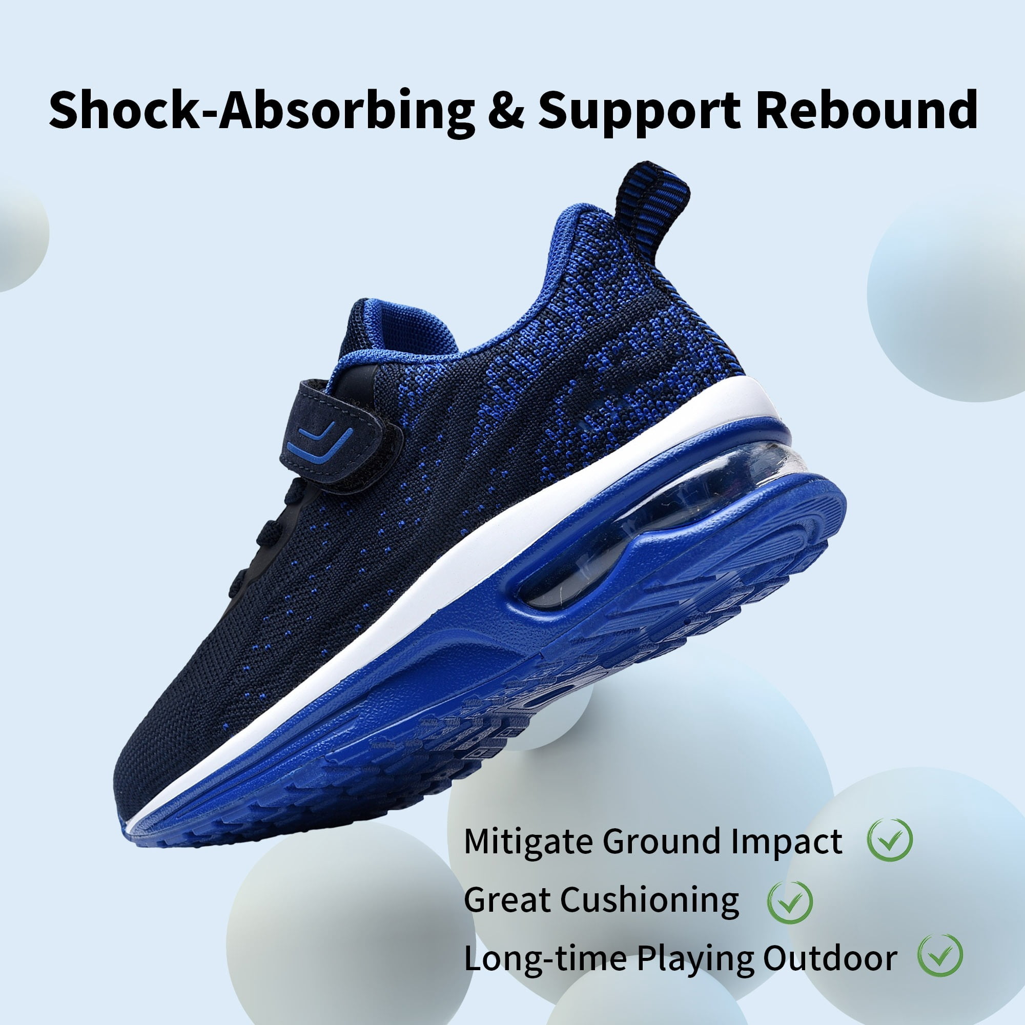 AOV GREEN LEAF Kids Athletic Tennis Running Shoes Breathable Sport Air Gym Jogging Sneakers for Boys & Girls(Toddler/Little Kid/Big Kid)