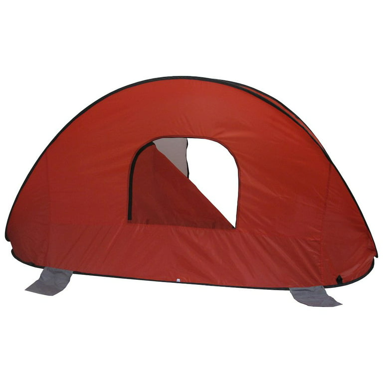 Redmon for Kids Beach Baby Family Size Pop-Up Shade 5 Person Tent, Red