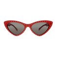 thumbnail image 2 of Moschino MOS006/S 0C9A IR Women's Red Plastic Frame Sunglasses, 2 of 5