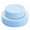 Baby Blue-60, variant on Purple 60 Count Disposable Plastic Party Plates, Includes 10.25" Dinner & 7.5" Dessert Plates