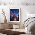 thumbnail image 6 of Diamond Art Kit for Adults, Majestic Castle Glow Diamond Painting for Adults Beginners, 5D DIY Diamond Art Painting Kits, Colorful Diamond Painting Craft for Home Decor 12x16, 6 of 7