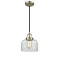 thumbnail image 5 of Innovations Lighting  Franklin Restoration Bell - 1 Light 8" Cord Hung Mini Pendant Clear/Polished Nickel, 5 of 5