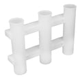 thumbnail image 4 of Support de Canne à Pêche ABS 3 Tubes Support de Canne Accessoires de Pêche pour Kayak d'Eau Douce, 4 of 7