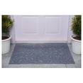 thumbnail image 3 of Poly Lilac Vine Indoor/Outdoor Mat, 24" x 36", Light Grey, 3 of 6