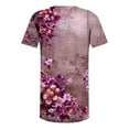 thumbnail image 4 of Trendy Summer Tops For Women Womens Tops Dressy Casual Plus Size 3X Blouses For Women Business Casual Cotton Cute T Shirts For Women, 4 of 5
