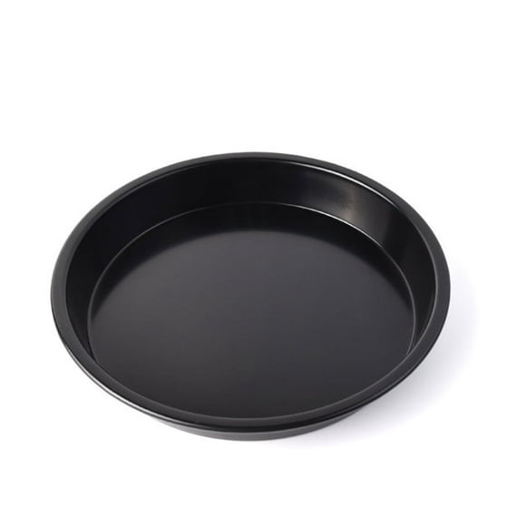 Premium Non-Stick Bakeware Pizza Pan for Oven 8/9/10-Inch Carboon Steel Pan for Kitchen Cooking Tool - Black