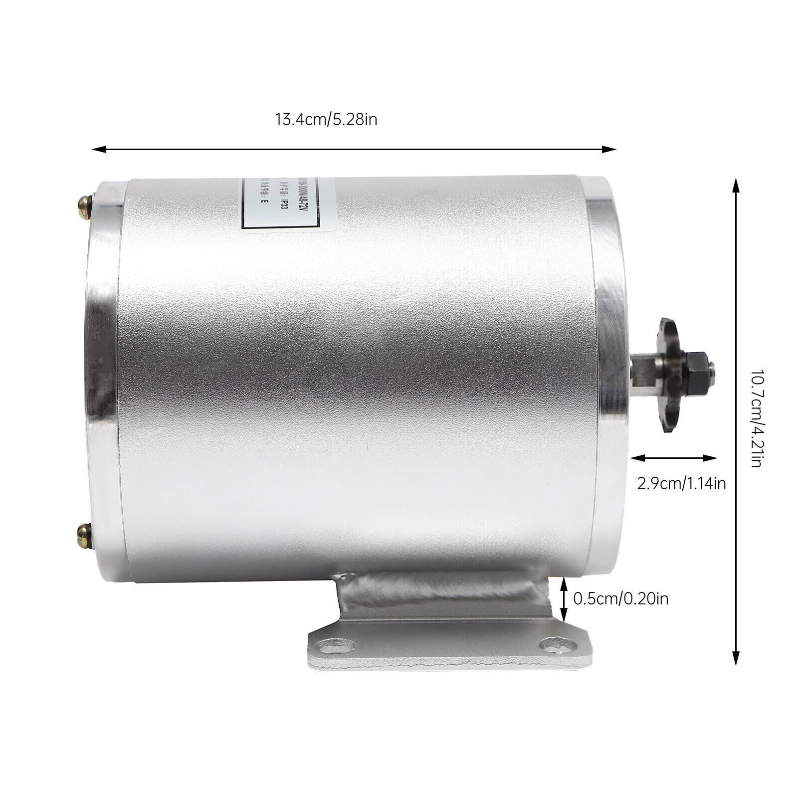 MX650 Brushless Motor Kit For Electric Bicycle E Bike Dirt Bike Razor 72V 3000W