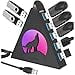 thumbnail image 3 of 7 Port USB Hub, JoyReken USB 3.0 Hub with 2 FT Long Cable, Vertical USB Exrension Hub for Laptop, MacBook, Xbox, PS4/5, Flash Drive, XPS, PC, Flash Drive, Game Console, Printer, Camera,Keyborad, Mouse, 3 of 4