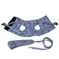 thumbnail image 2 of Lojalitet Chaleco con Correa para Mascotas Transpirable para Evitar Escapes Conjunto de Ropa para Caminar para Gatos y Perros pequeñosAzul S, 2 of 8