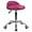 Rose Red, variant on ANHXN PU Leather Round Rolling Stool with Back Rest Height Adjustable Swivel Drafting Work SPA Task Chair with Wheels