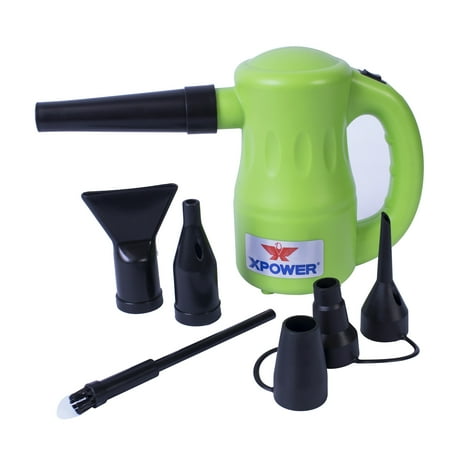 UPC: 0848025039045 | Xpower B-53 Airrow Pro Multipurpose Home Pet Dryer Duster Air Pump Blower – Green