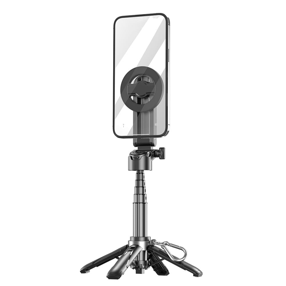 3-in-1Magnetic Selfie-Stick Tripod With Remote Control And Fill Light Portable Wireless Remote Extension Tripod For Mobile Phone