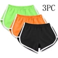 thumbnail image 1 of Brqkzdu Lot de 3 Shorts de Course pour Femmes Shorts de Yoga Danse Shorts Actifs Shorts de Sport Shorts d'Été Athlétiques Cyclisme Randonnée Shorts de Sport, 1 of 8