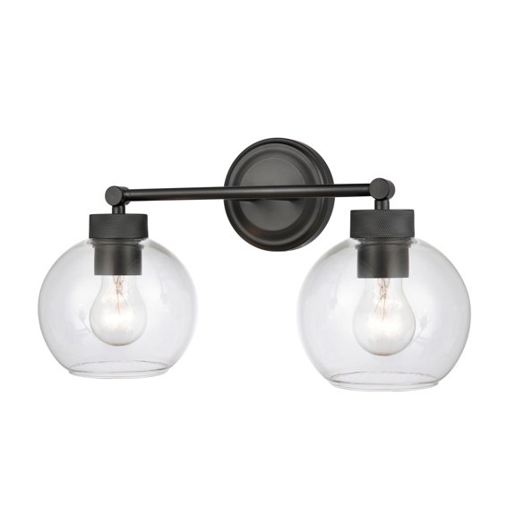 Millennium Lighting 99102-MB Jonatan 2 Light 16" Wide Vanity Light - Black
