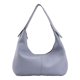 thumbnail image 1 of Monedero de axila para mujer Bolso de media luna con patrón de lichi de cuero PU para mujer (Azul), 1 of 4
