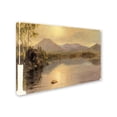 thumbnail image 2 of Church 'Lake Katahdin Maine' Canvas Art, 2 of 3