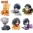 thumbnail image 2 of Figura de acción de Naruto Shippuden, modelo de Sasuke Kakashi Gaara, estatua de PVC, juguete coleccionable, regalo para estudiantes, 2 of 5